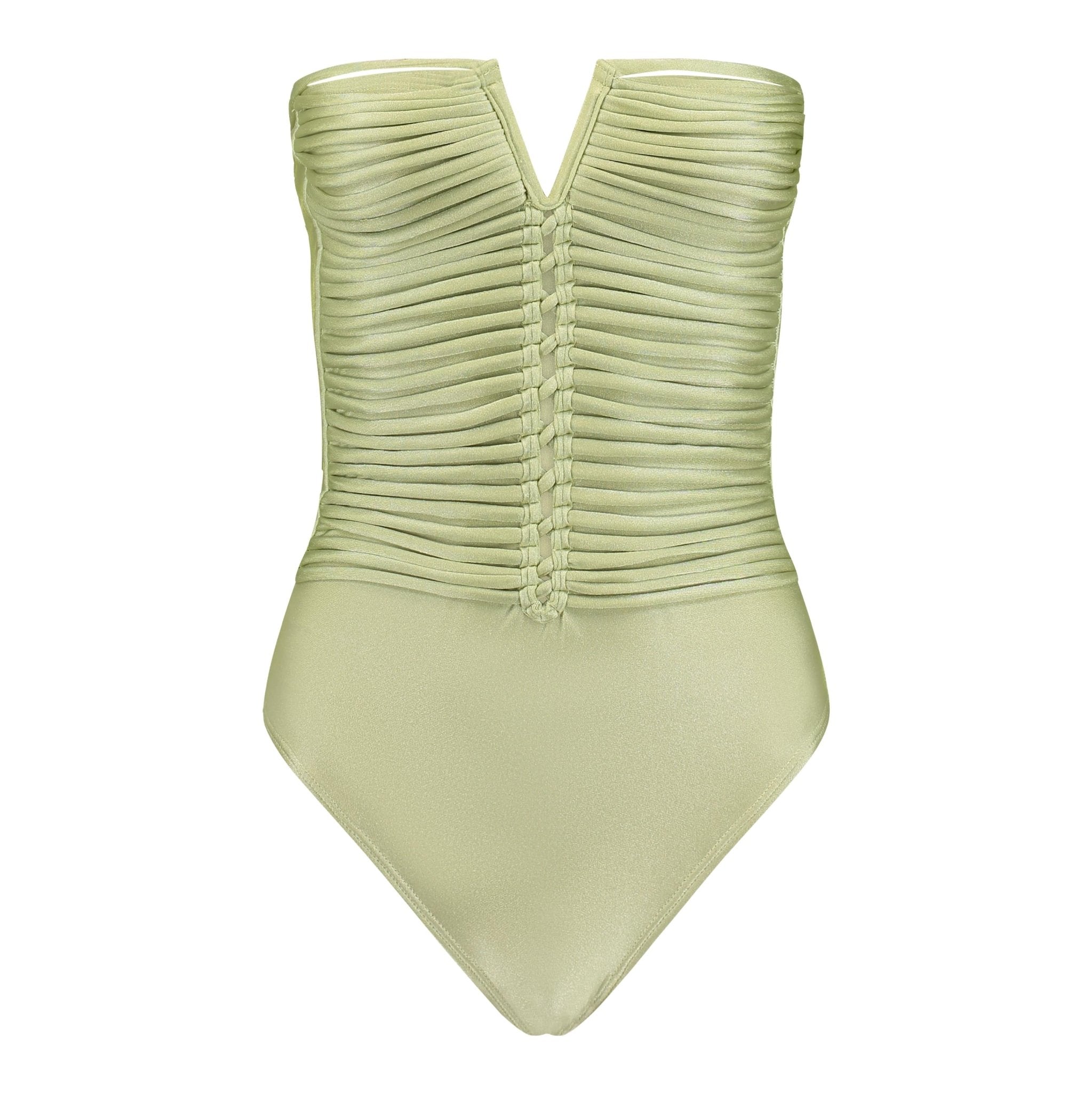 Aphrodite One - piece| Dusk Blue - Acqua de Luxe Beachwear