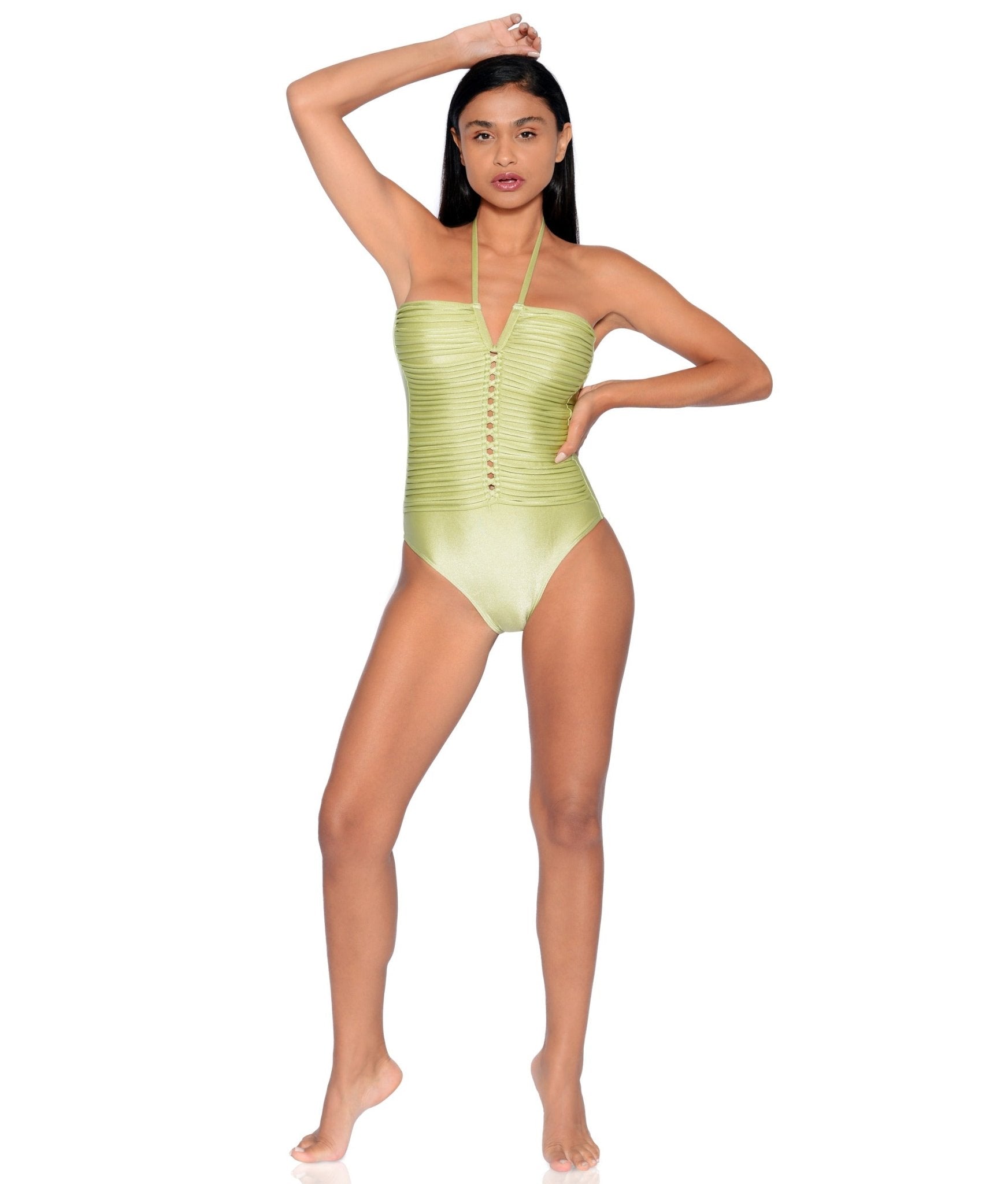 Aphrodite One - piece| Dusk Blue - Acqua de Luxe Beachwear