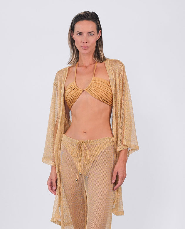 Buzios Belted Kimono - Acqua de Luxe Beachwear