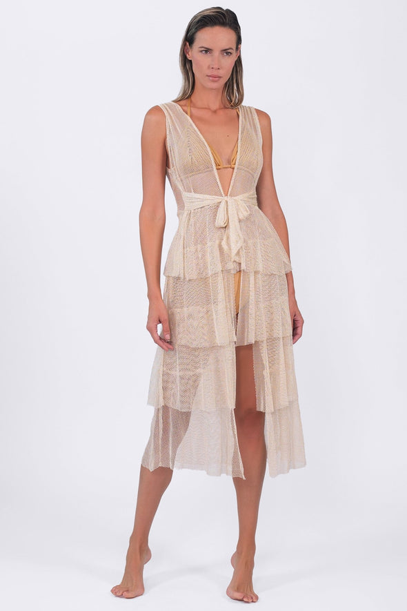 Buzios Shimmer Dress - Acqua de Luxe Beachwear