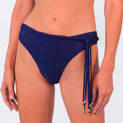 MYKONOS CLASSIC BELTED BOTTOM - Acqua de Luxe Beachwear