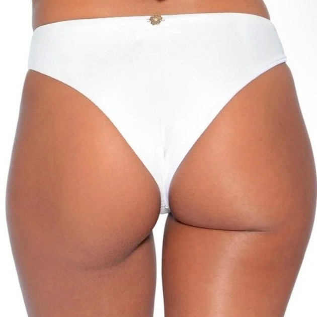 Santorini High Waist Bottom - Acqua de Luxe Beachwear